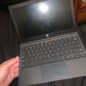 Cracked screen chrome book